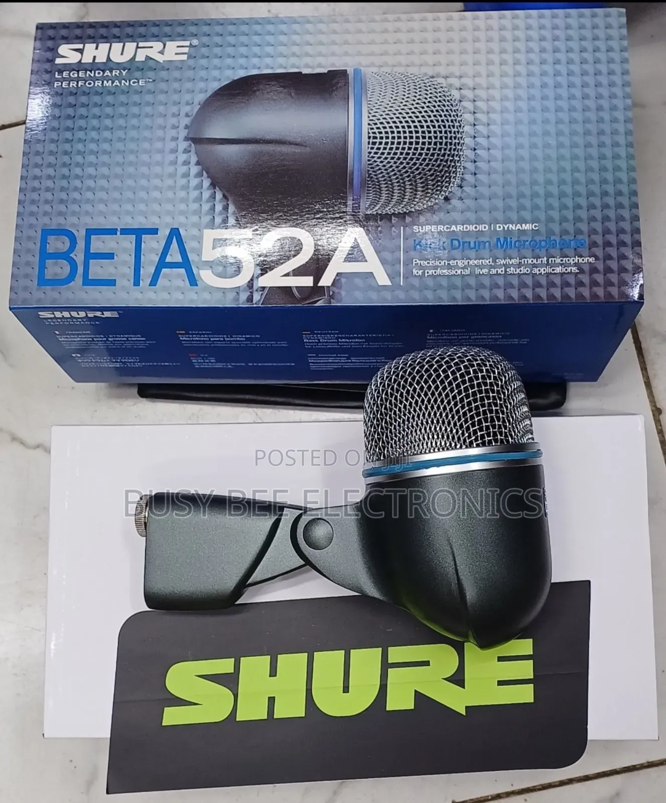 Beta 52 Shure Bass Drum Microphone