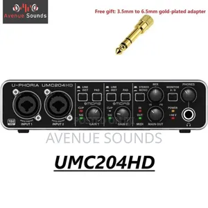 Behringer UMC204HD Audio Souncard