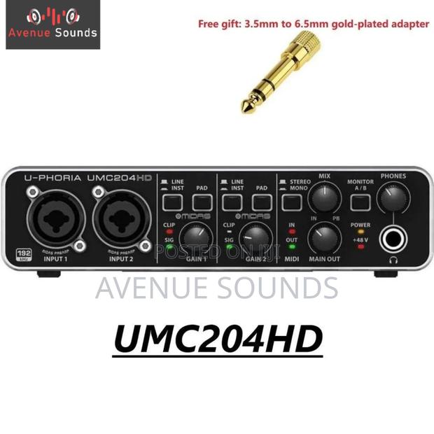 Behringer UMC204HD Audio Souncard