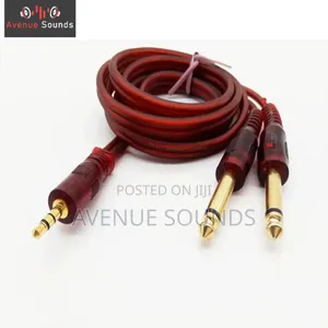3.5mm to 6.3mm Audio Cable