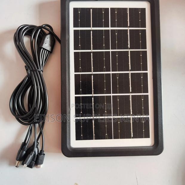 Solar Panel 6V Solar Panel 6 Volts Charger Phone Bulbs Torch - thumbnail 3