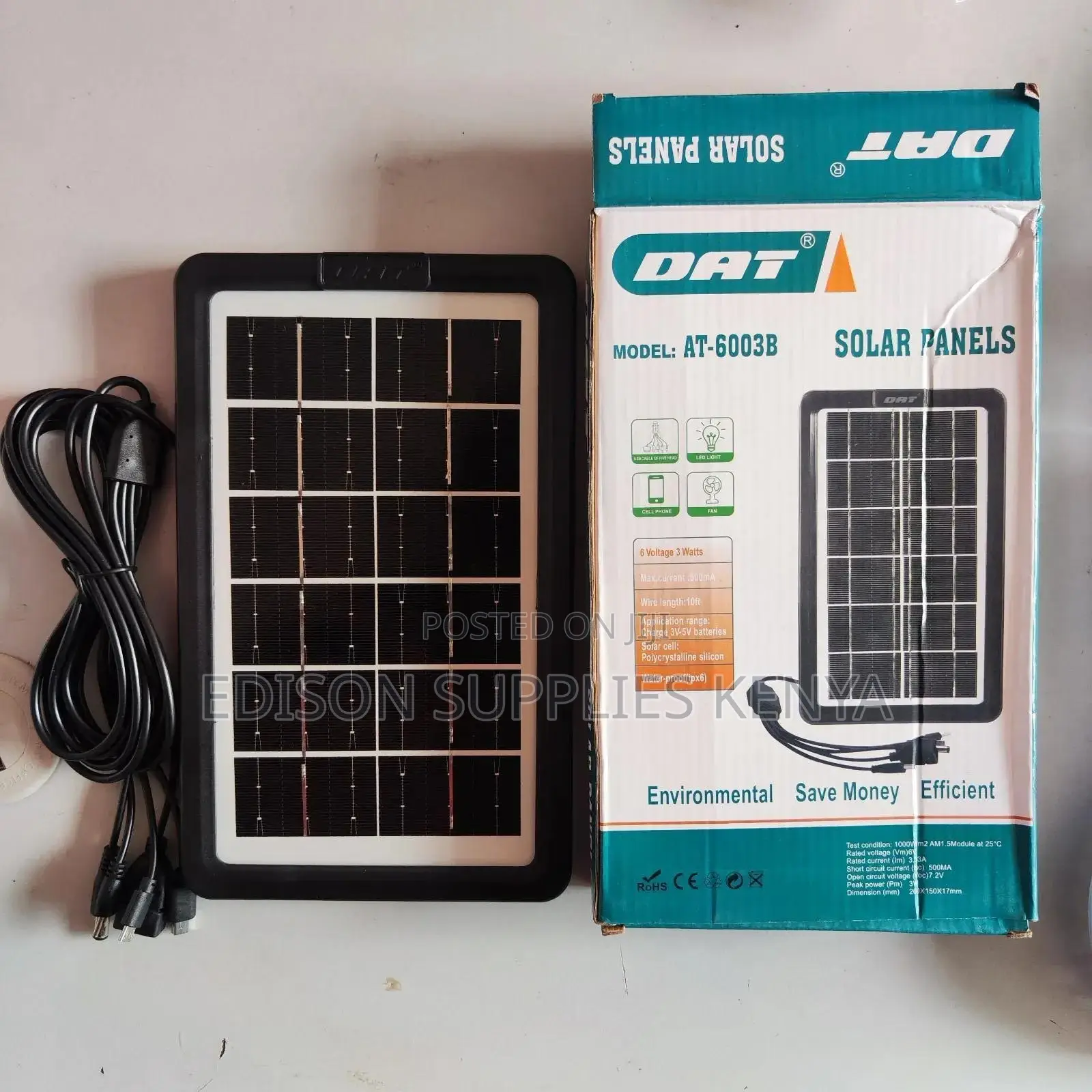 Solar Panel 6V Solar Panel 6 Volts Charger Phone Bulbs Torch