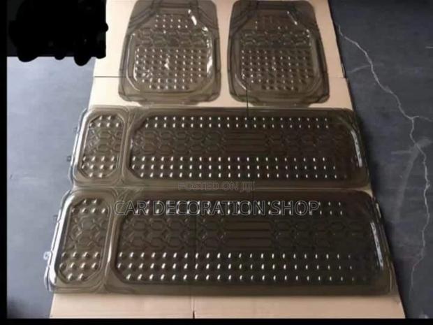 Clear Black Mats for 7 Seater Cars