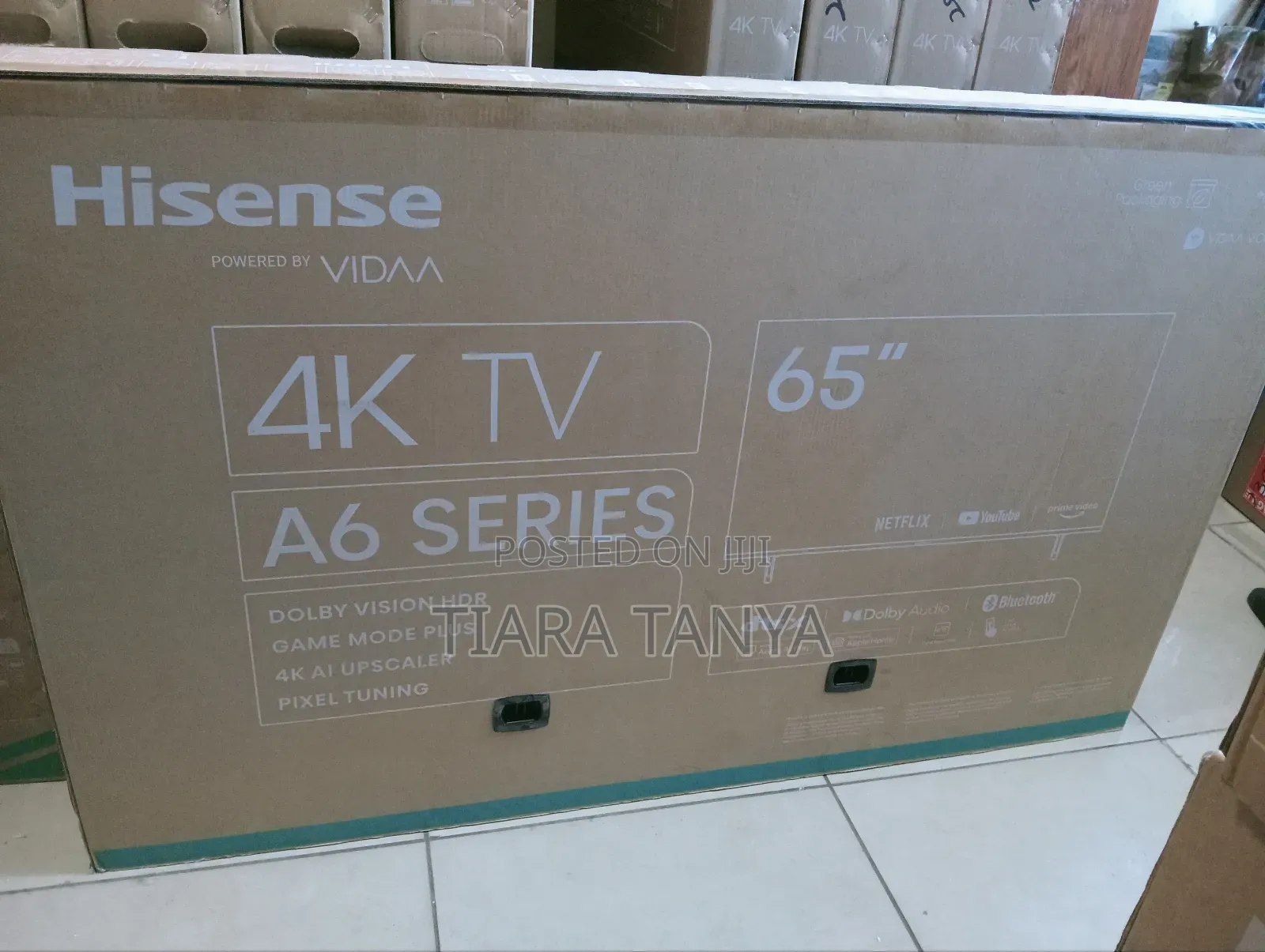 Hisense 65 Inches Smart Uhd A6 Tv