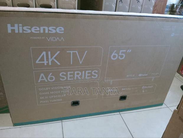 Hisense 65 Inches Smart Uhd A6 Tv - thumbnail 3