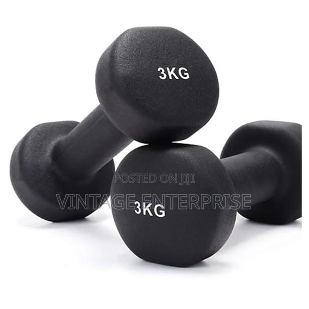 Single Hand (Neoprene Dumbbell) ,3kgs