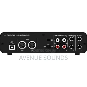Behringer Professional UMC204 Audio Interface