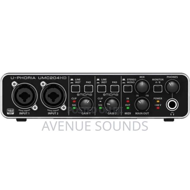 Behringer Professional UMC204 Audio Interface - thumbnail 4