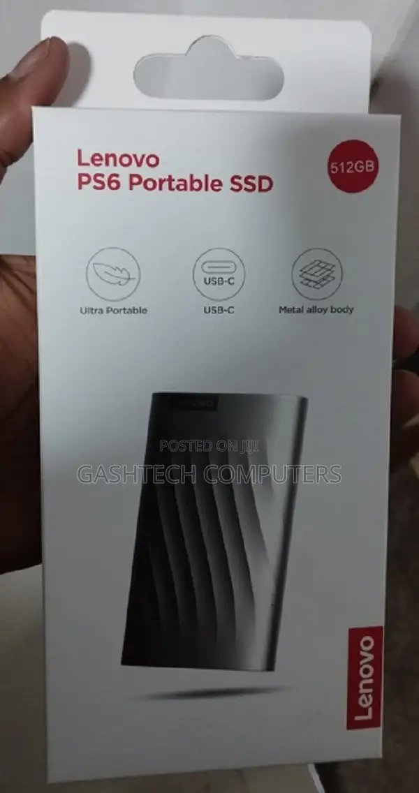 Lenovo!! Ps6 Portable //External SSD 512gb Ps6