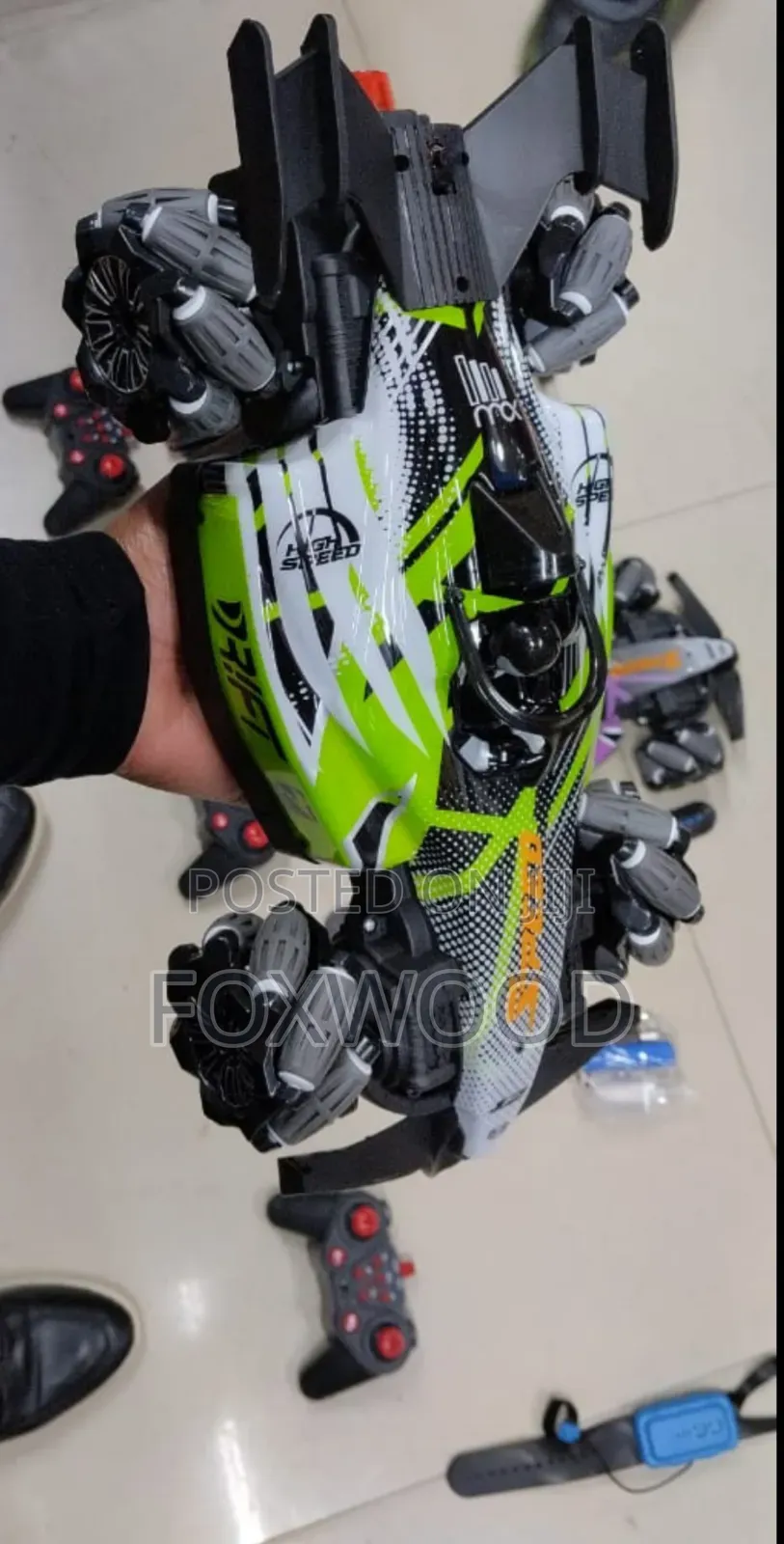 Ferrari Drift Car Remote Controlled And Hand Gesture Sensor