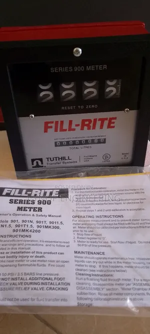 Fillrite 2 Inch Flow Meter Accurate