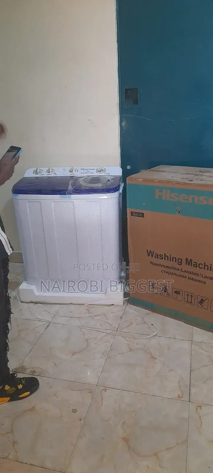 Hisense Top Load 11kgs Washing Machine With Air Dry