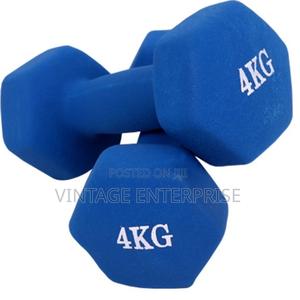 Single Hand , Neoprene Dumbbells,4kgs - thumbnail 2