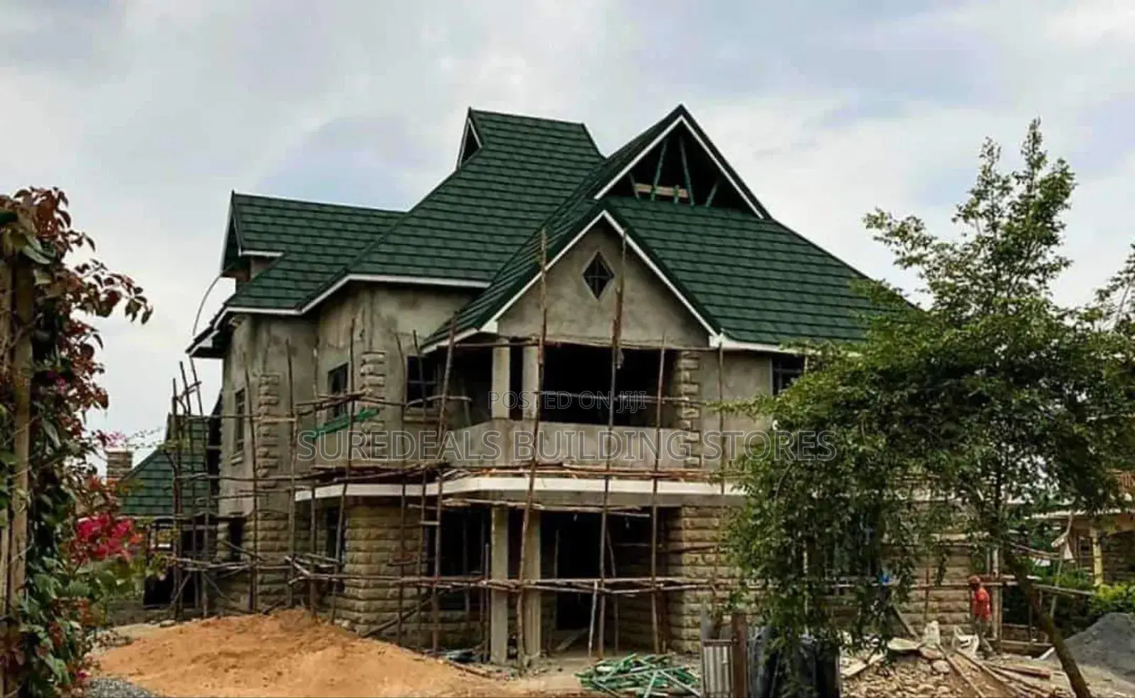 Shingle Roofing Tiles [Green]