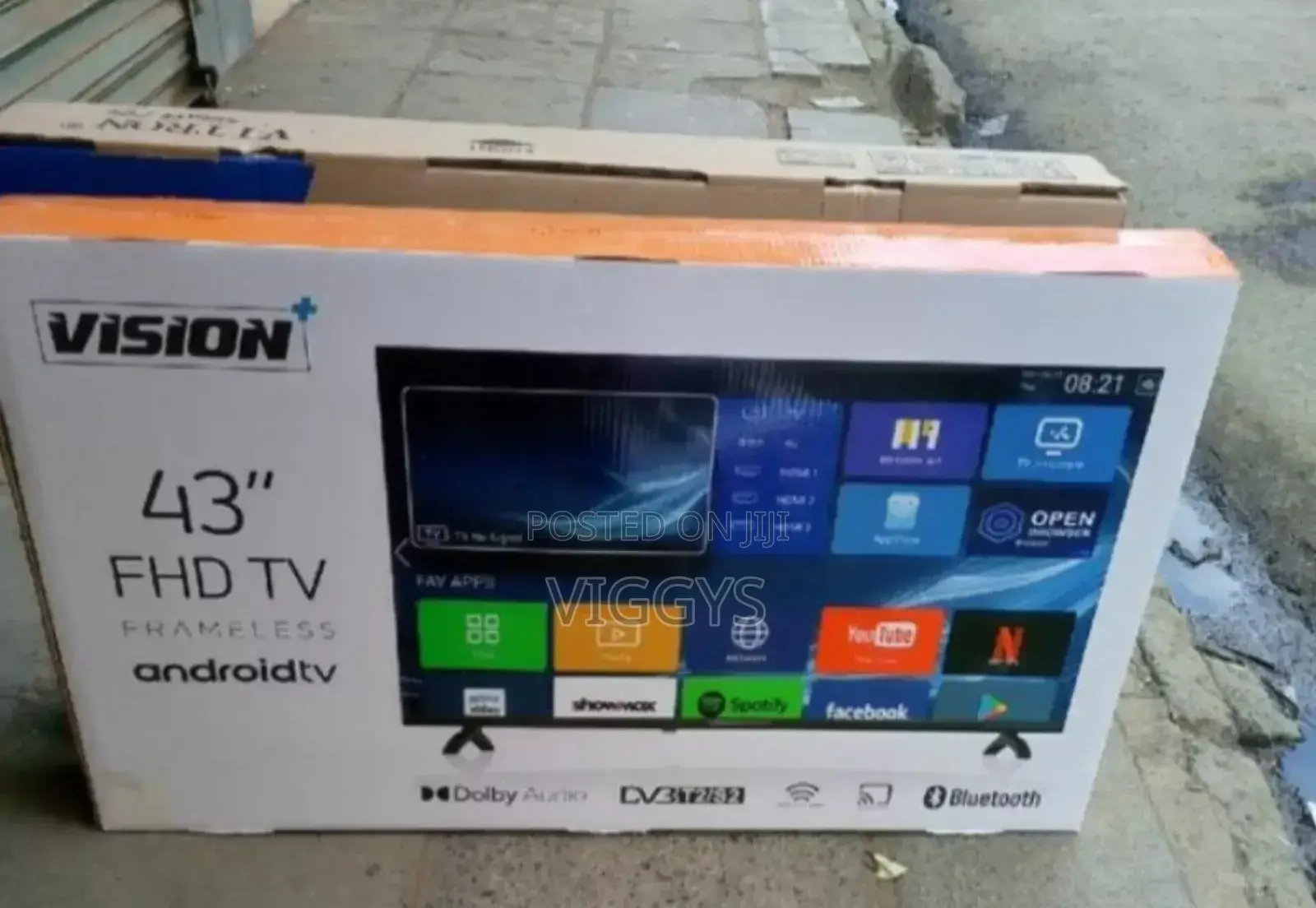 Vision 43" Inches Smart Android TV Vision 43 Inch TV