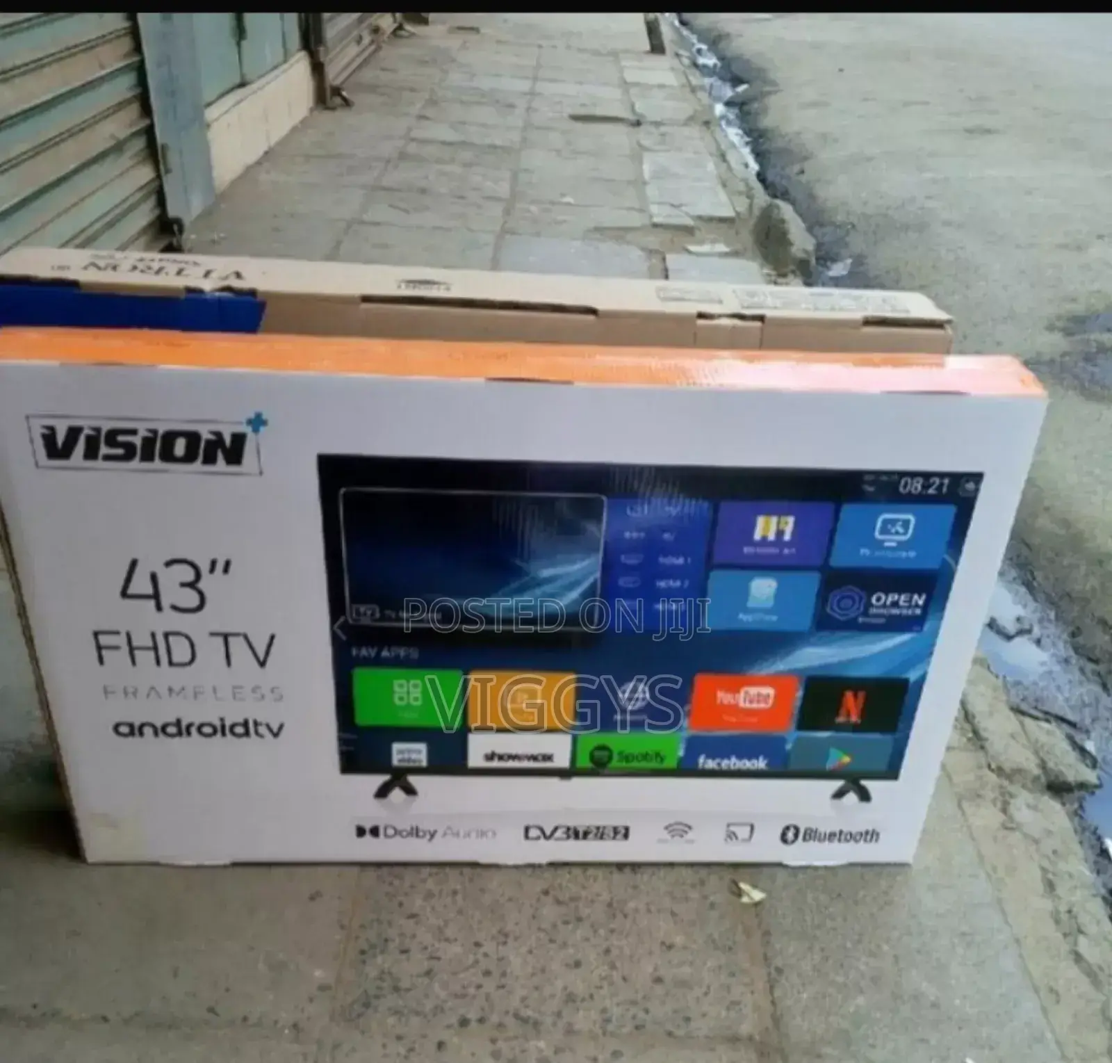 Vision 43" Inches Smart Android TV Vision 43 Inch TV