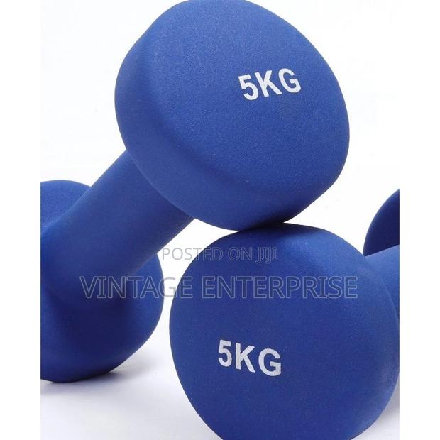 Neoprene Dumbbell,5kgs (Single Hand)°°^