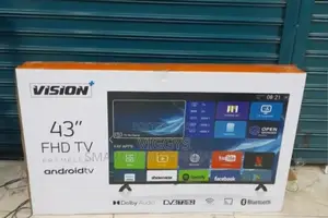 Brand New Vision 43" Inch Smart Android Frameless Tv