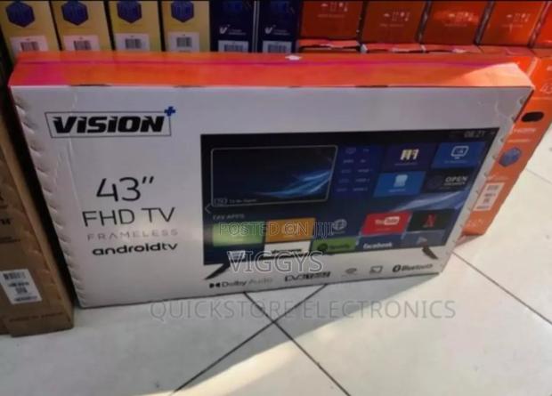 Vision 43 Inches Smart Android Frameless TV Vision 43inches - thumbnail 2