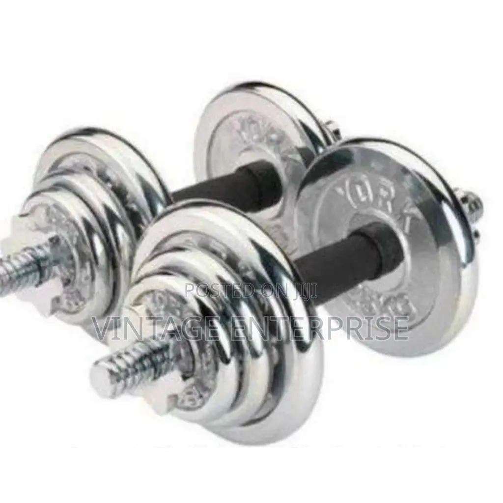 10kg .Chrome Dumbbells -''