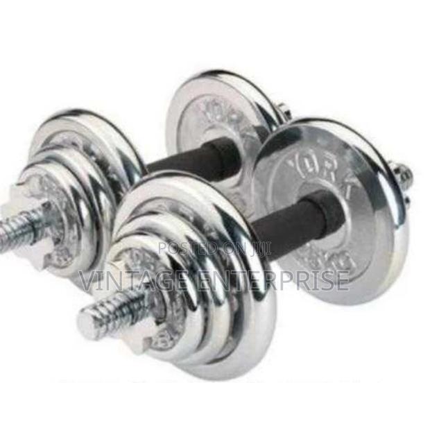 10kg .Chrome Dumbbells -''