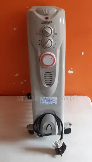 Heater - Oil Filled Portable Electric Floor Radiator - Ex-Uk