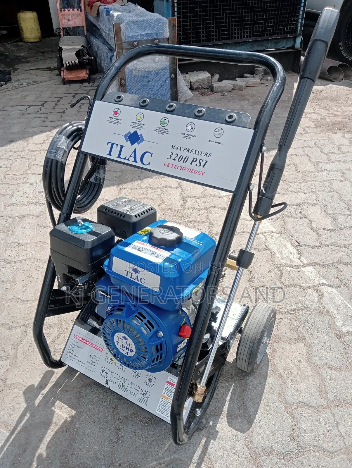 Tlac High Pressure Petrol Powered Carwash
