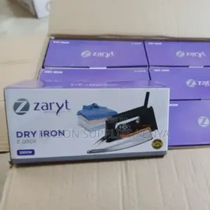 Dry Iron Nonstick Soleplate Iron Box 1000W Zaryt Iron
