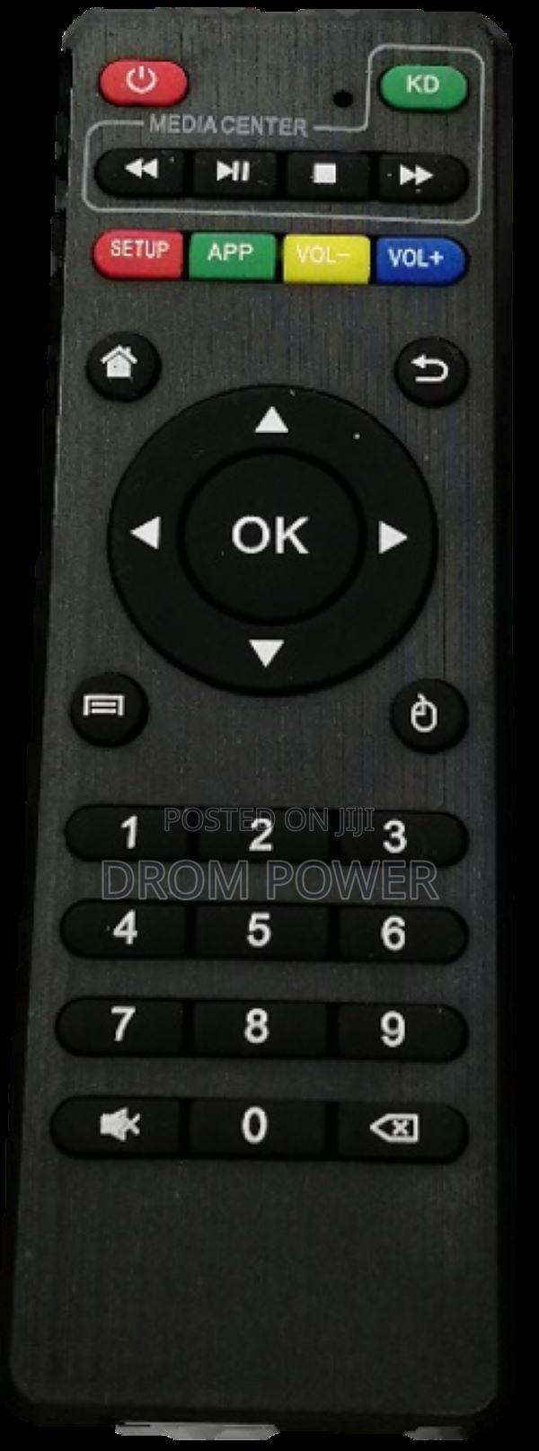 Android Box Remote - main view