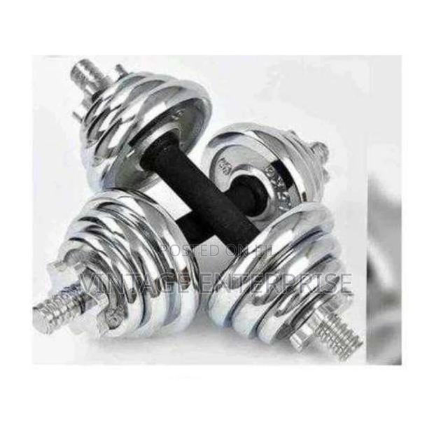 15kg of Chrome Dumbells "°°^( Carton Package)