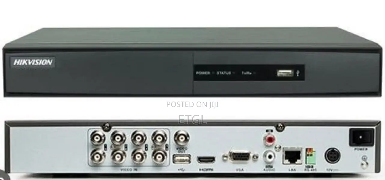 Hikvision 8 Channel DVR 720pixel - Metallic