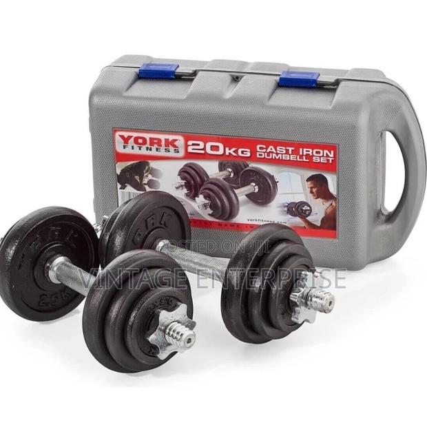 20kgs of Chrome Dumbbell (With Casing) °