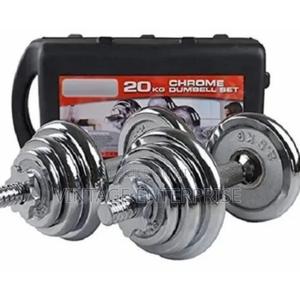 20kgs Chrome Dumbbell (With Casing ), - thumbnail 2