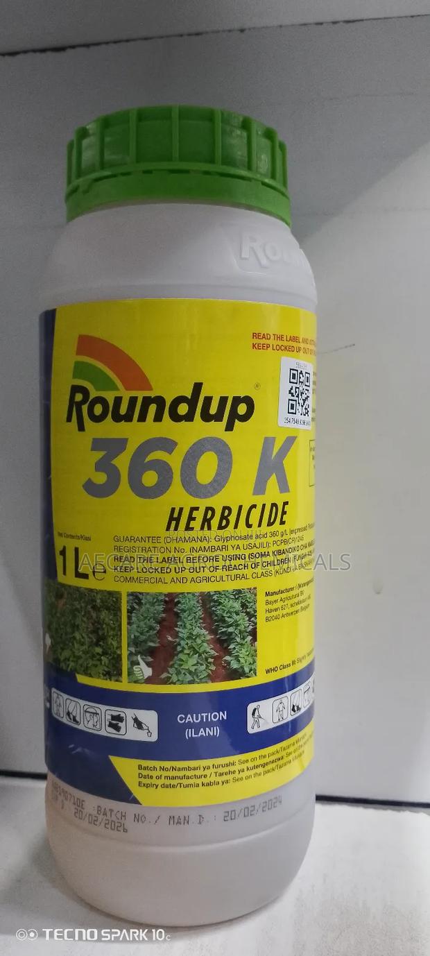Roundup Herbicide . 1litre - main view