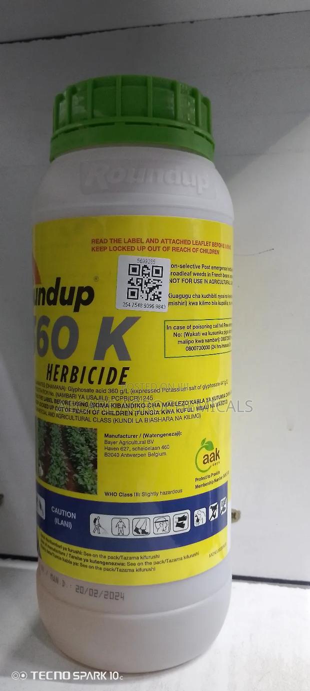 Roundup Herbicide . 1litre - thumbnail 2
