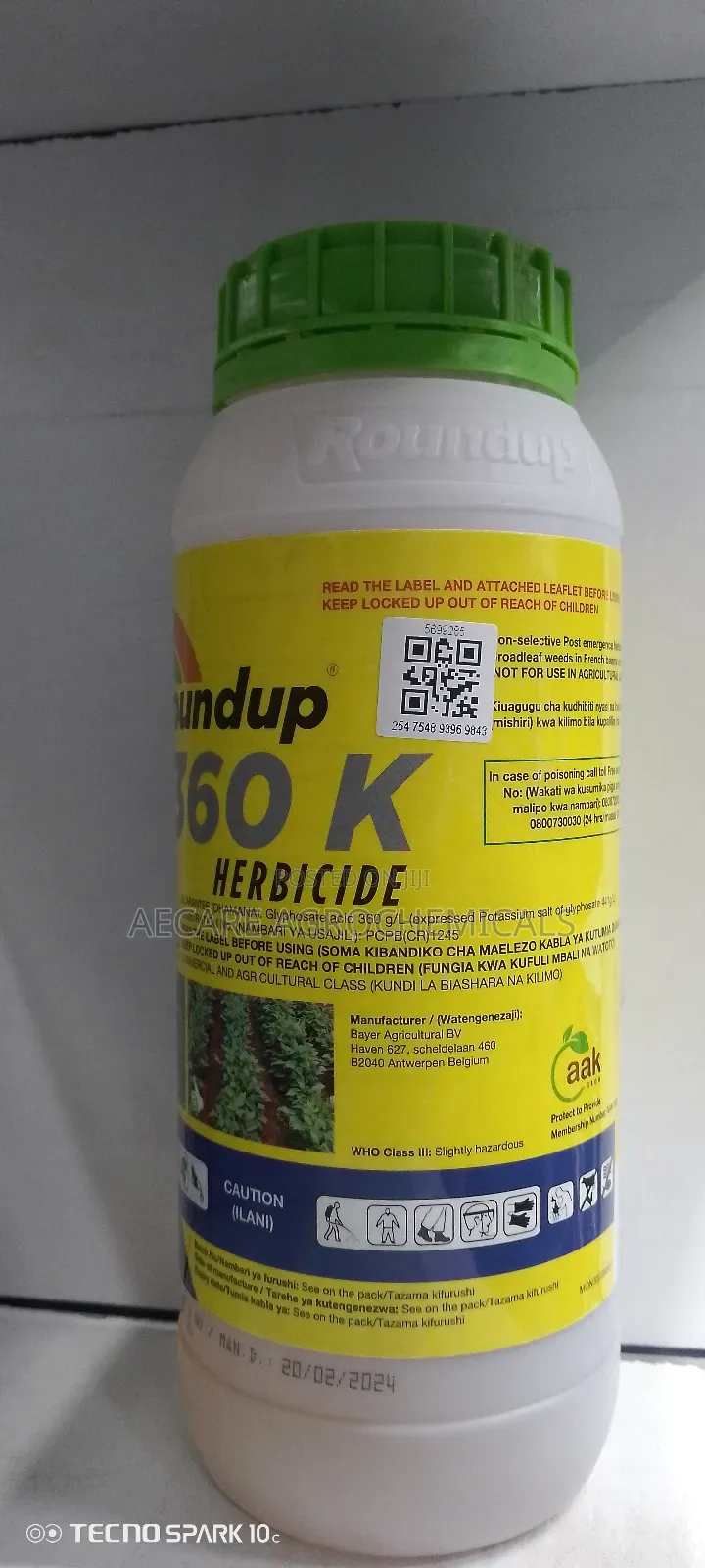 Roundup Herbicide . 1litre