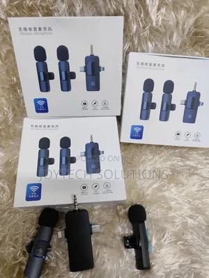 Lapel 3 in 1 Wireless Microphone for All Phones , Type C ,