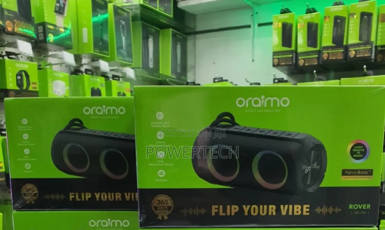 Oraimo Rover 12W FM Wireless Speaker.