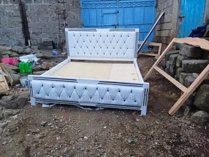 Beds 6x6 Hardwood Bluegham.