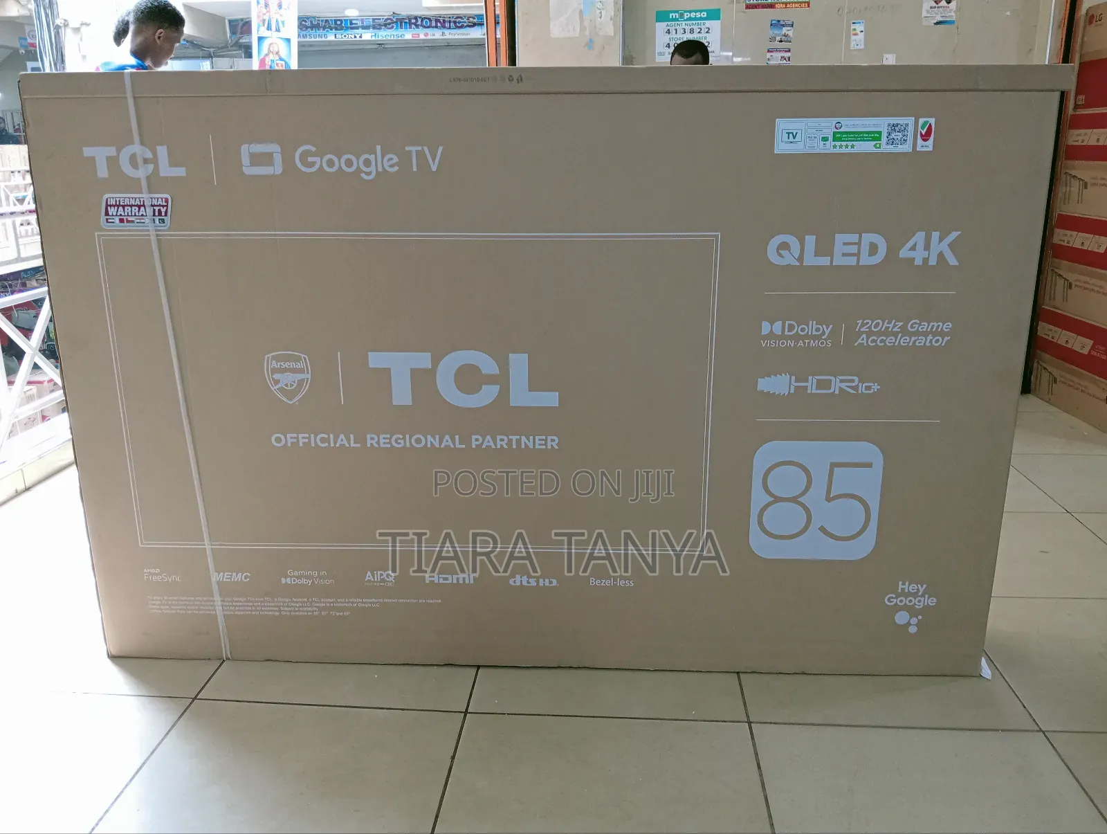 TCL 85 Inches Smart Qled Uhd Tv C655