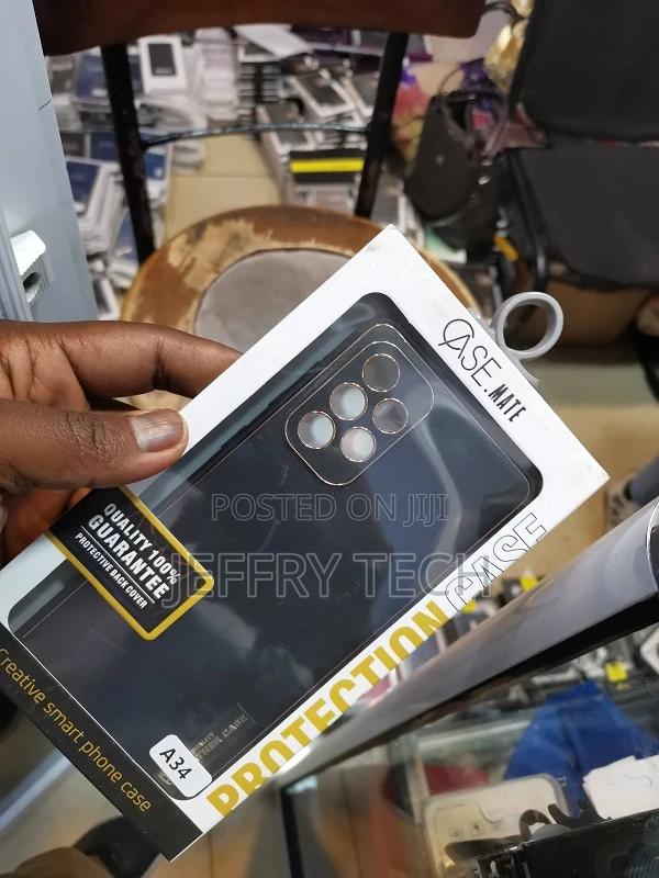 Leather Back Cover Case for Samsung GALAXY A34 5G - main view