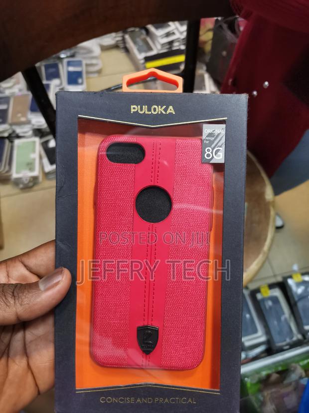 Puloka iPhone 8G Jeans Red Case - thumbnail 2