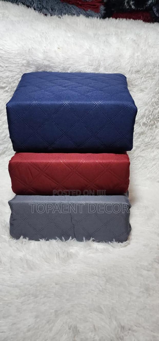 Waterproof Blue, Grey and Maroon Mattress Protectors - main view
