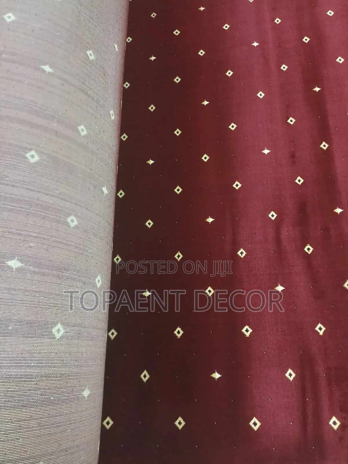 Presidential Maroon Wall to Wall Carpets