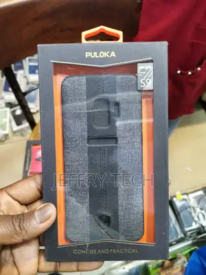 Puloka Leather Back Cover for Samsung Galaxy S9 - Red