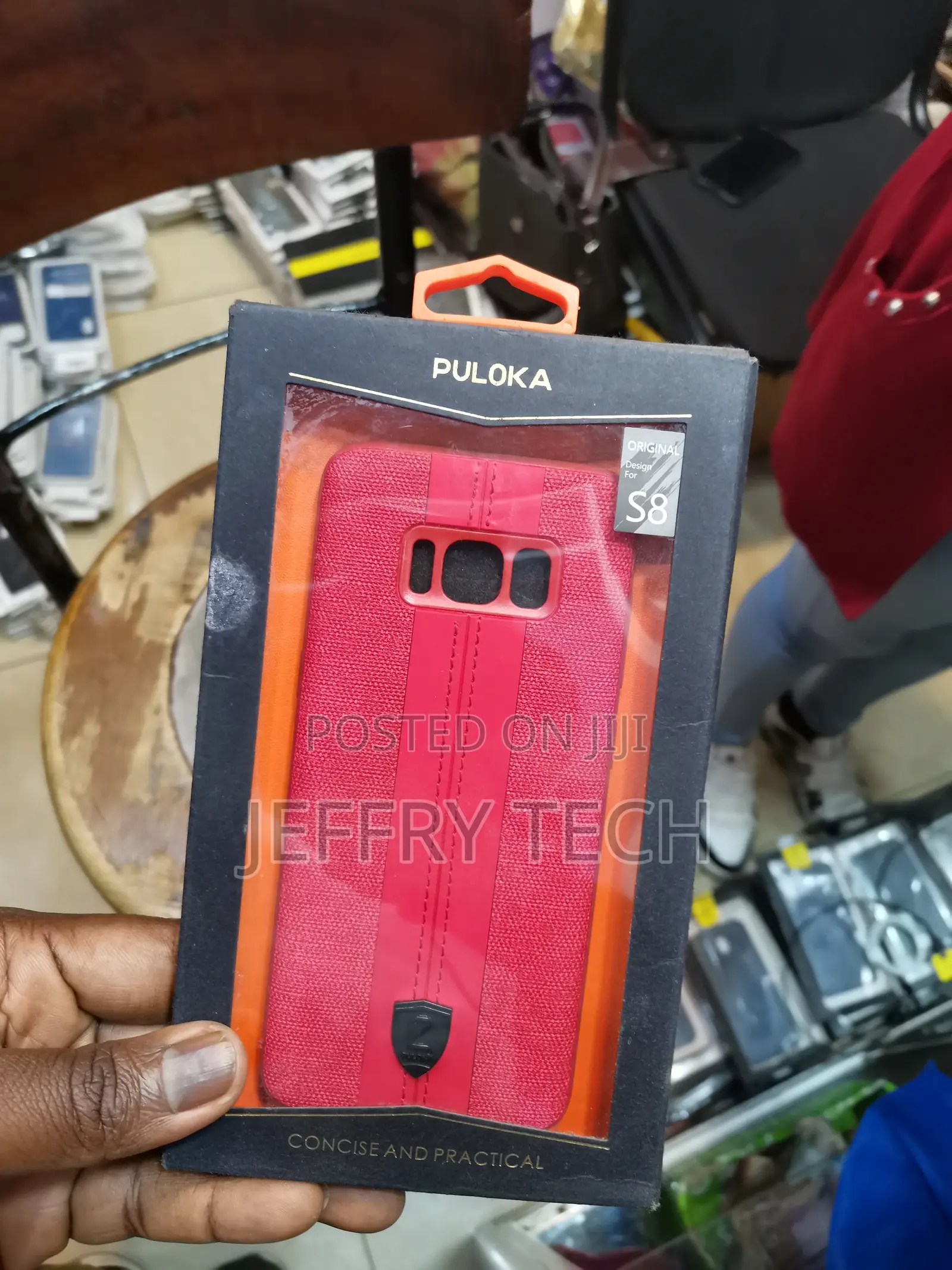 Puloka Extravagant Back Cover for Samsung S8