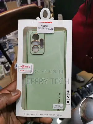 Redmi Note 10 Plus Leather Green Case