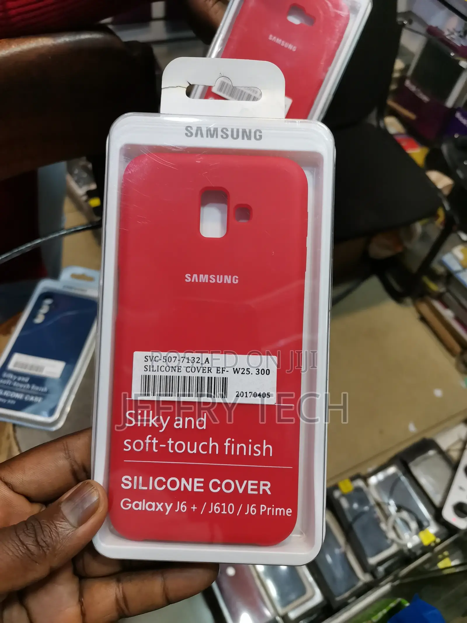 Silicone Phone Case for Samsung Galaxy J6 Plus / J6 Prime -