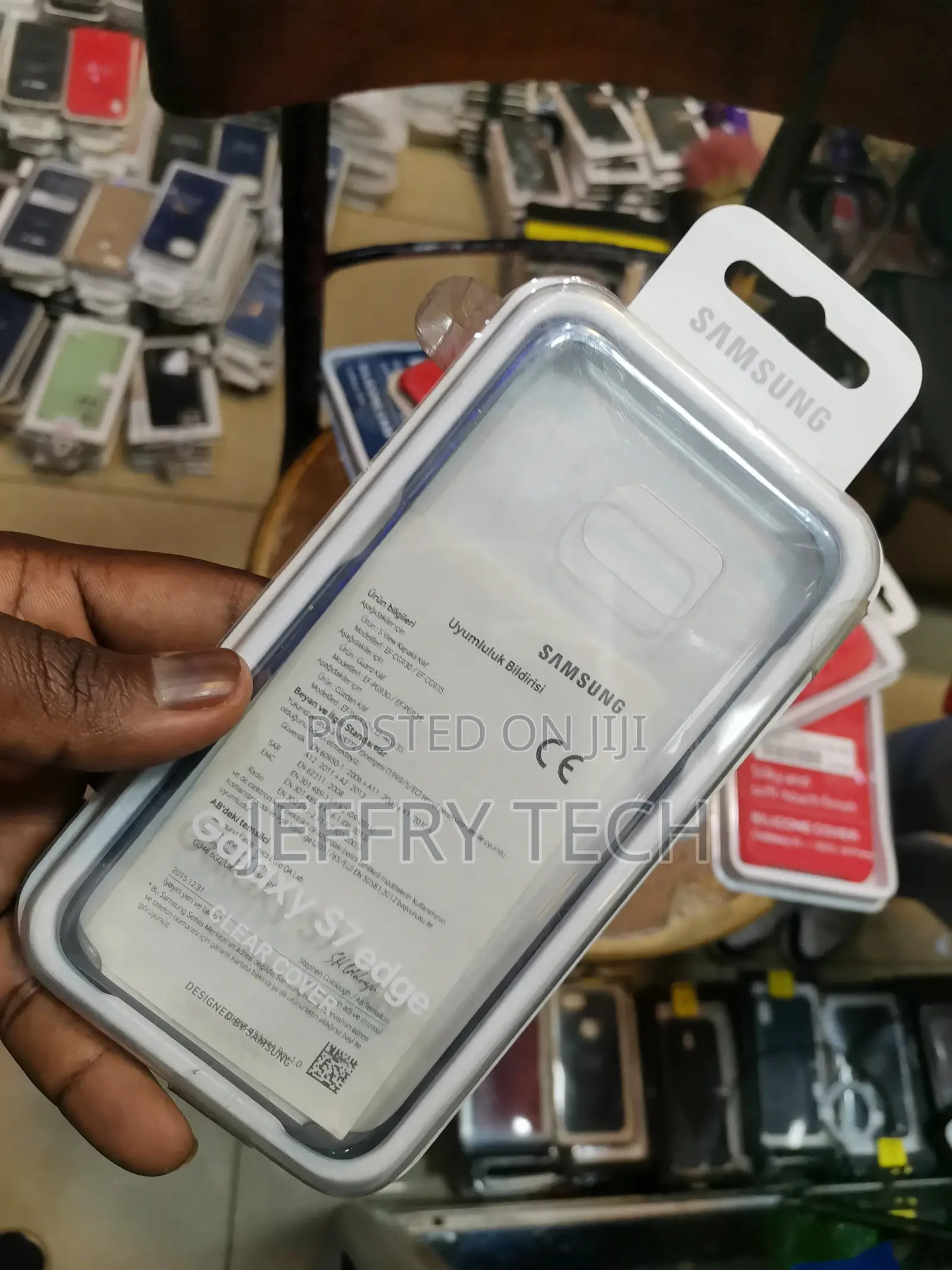 Clear Case Cover for Samsung S7 EDGE