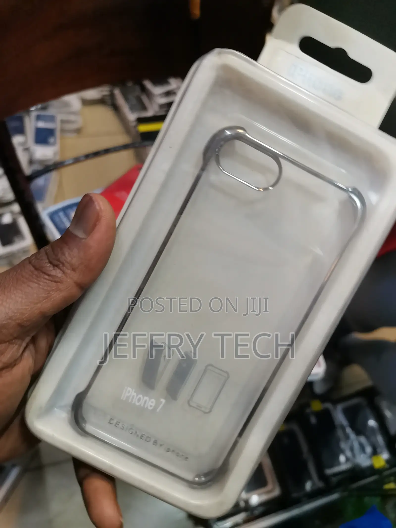 Apple iPhone 7 / 8 Frameless Semi Transparent Cover (Ring No